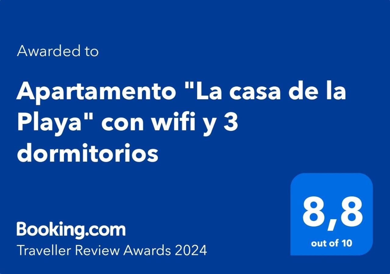 Apartamento "La Casa De La Playa" Con Wifi Y 3 Dormitorios アリナガ エクステリア 写真